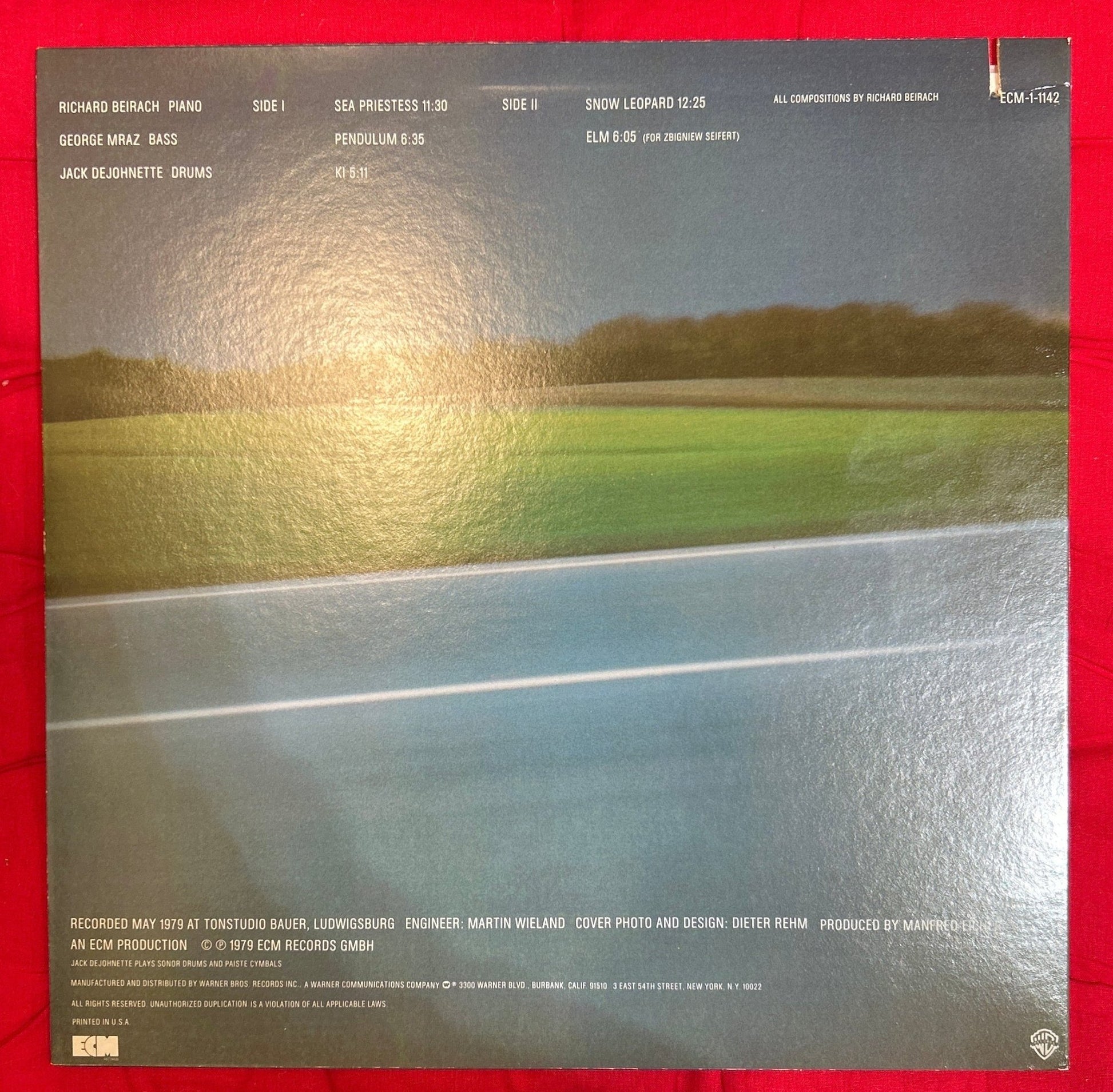 LP Richard Beirach – Elm 2ª Mano - DISCOS NAKASHA