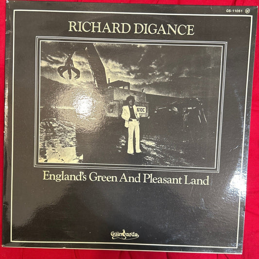 LP Richard Digance ‎– England's Green And Pleasant Land 2ª Mano - DISCOS NAKASHA