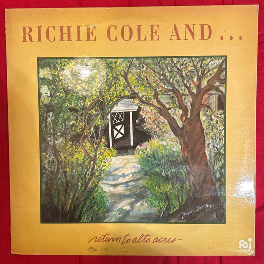 LP Richie Cole ‎– Return To Alto Acres 2ª Mano - DISCOS NAKASHA