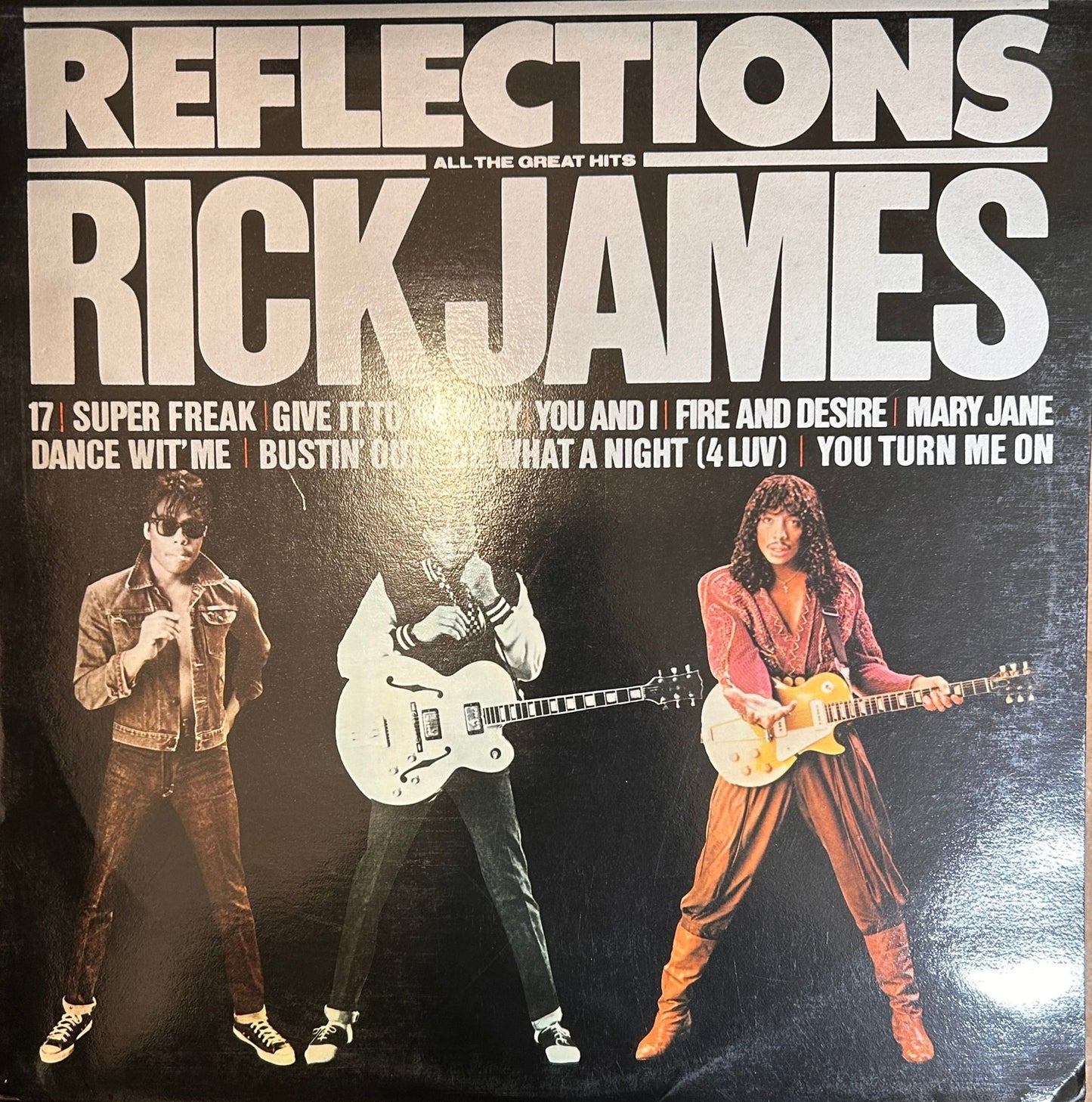 LP Rick James ‎– Reflections 2ª Mano - DISCOS NAKASHA
