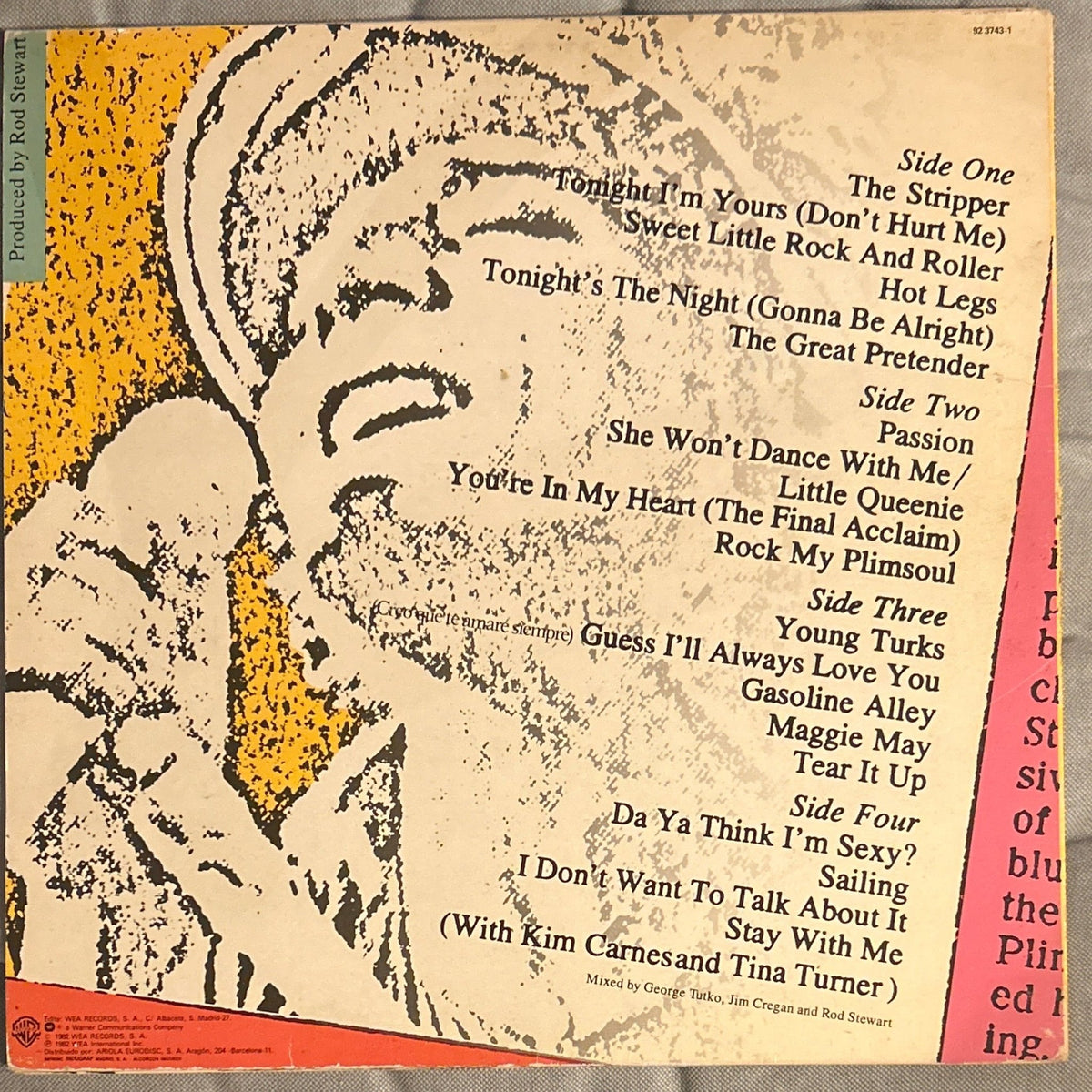 LP Rod Stewart ‎– Absolutely Live 2ª Mano - DISCOS NAKASHA