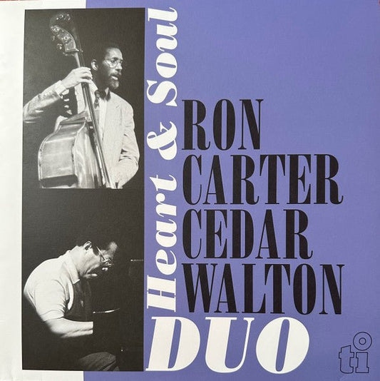 LP Ron Carter / Cedar Walton duo - Heart & Soul Nuevo precintado - DISCOS NAKASHA