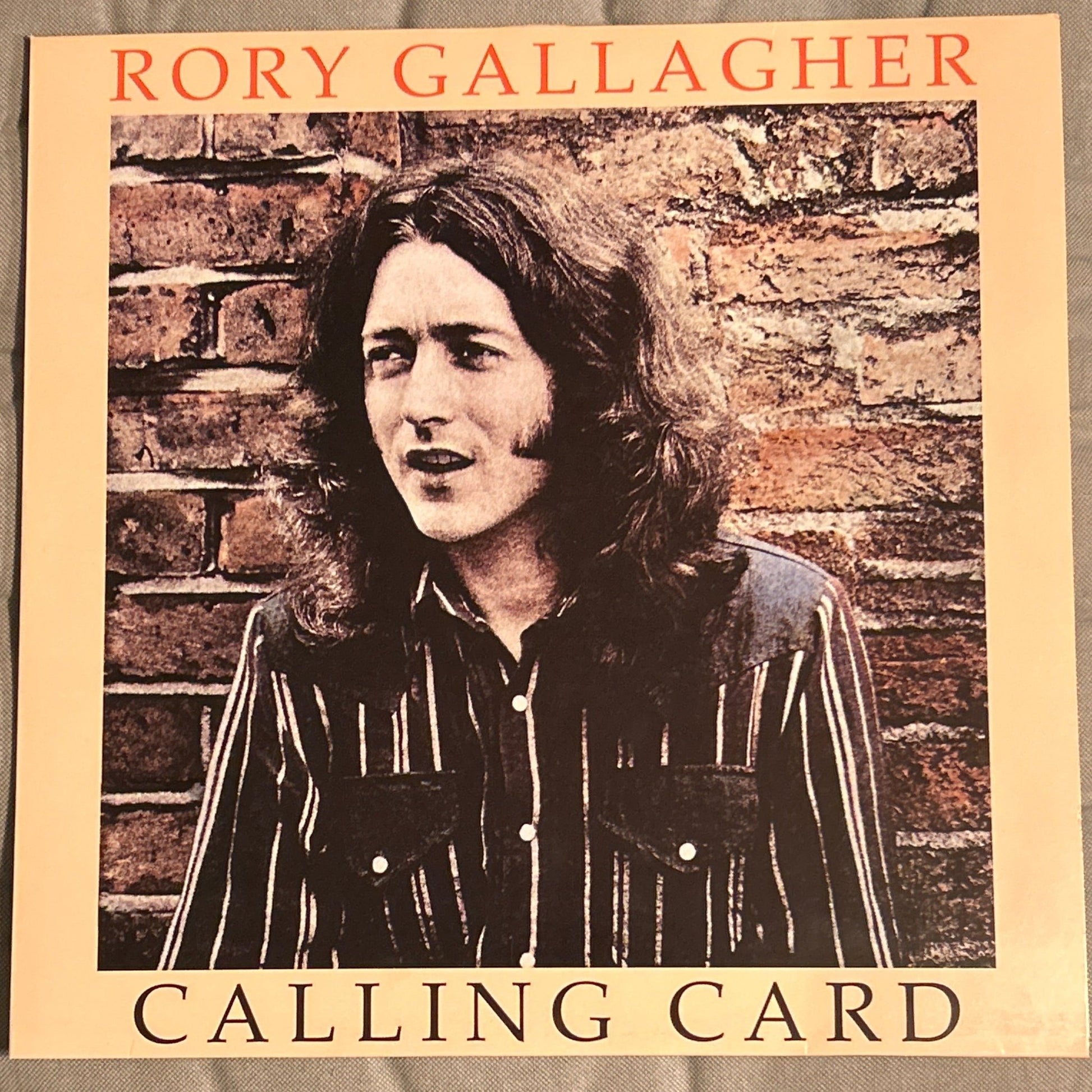 LP Rory Gallagher ‎– Calling Card 2ª Mano - DISCOS NAKASHA