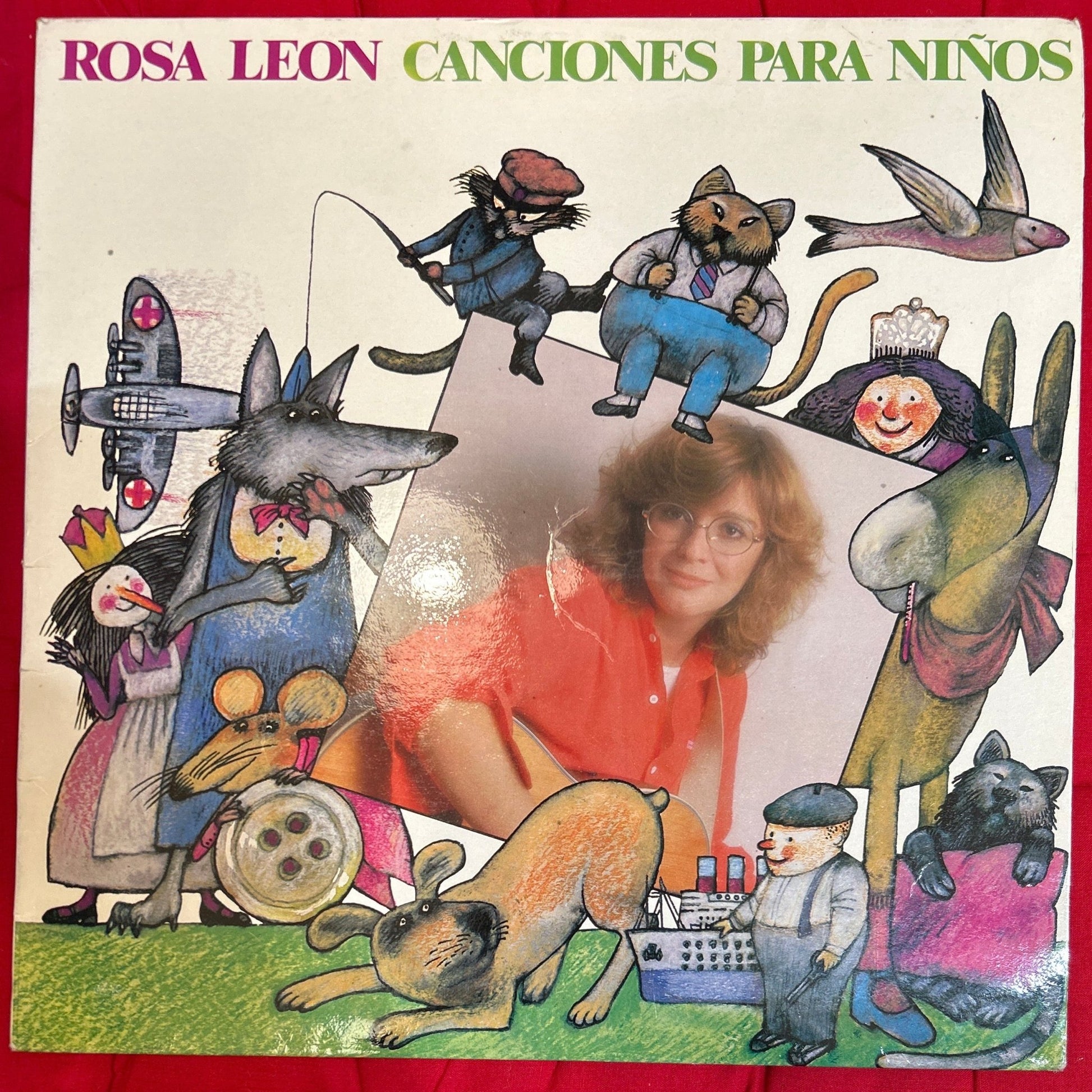LP Rosa Leon ‎– Canciones Para Niños 2ª Mano - DISCOS NAKASHA
