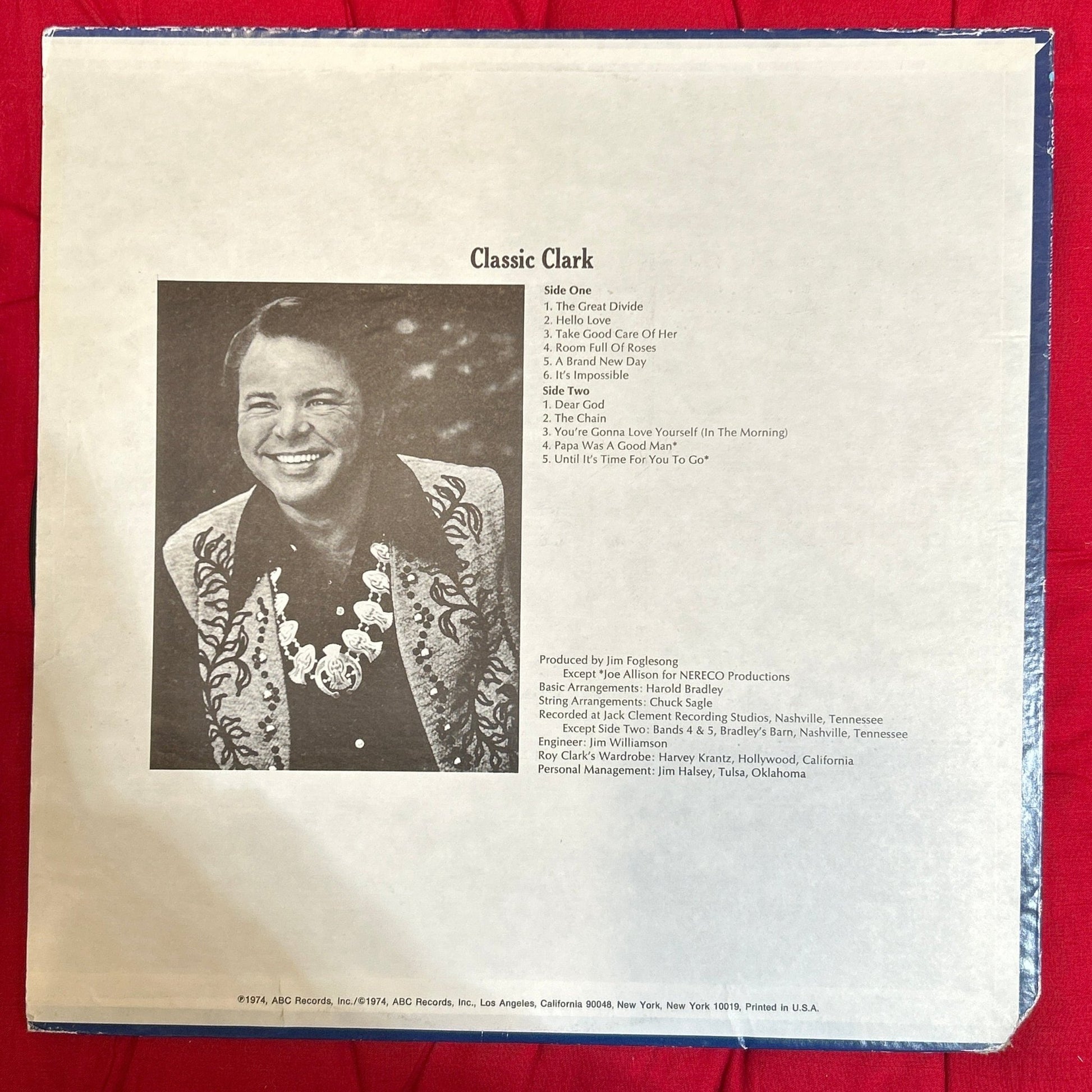 LP Roy Clark – Classic Clark Ed. USA 2ª Mano (Producto exclusivo recogida en tienda) - DISCOS NAKASHA