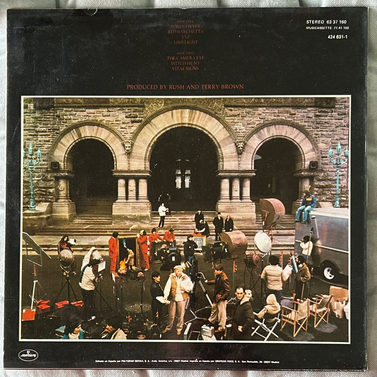 LP Rush ‎– Moving Pictures 2ª Mano - DISCOS NAKASHA