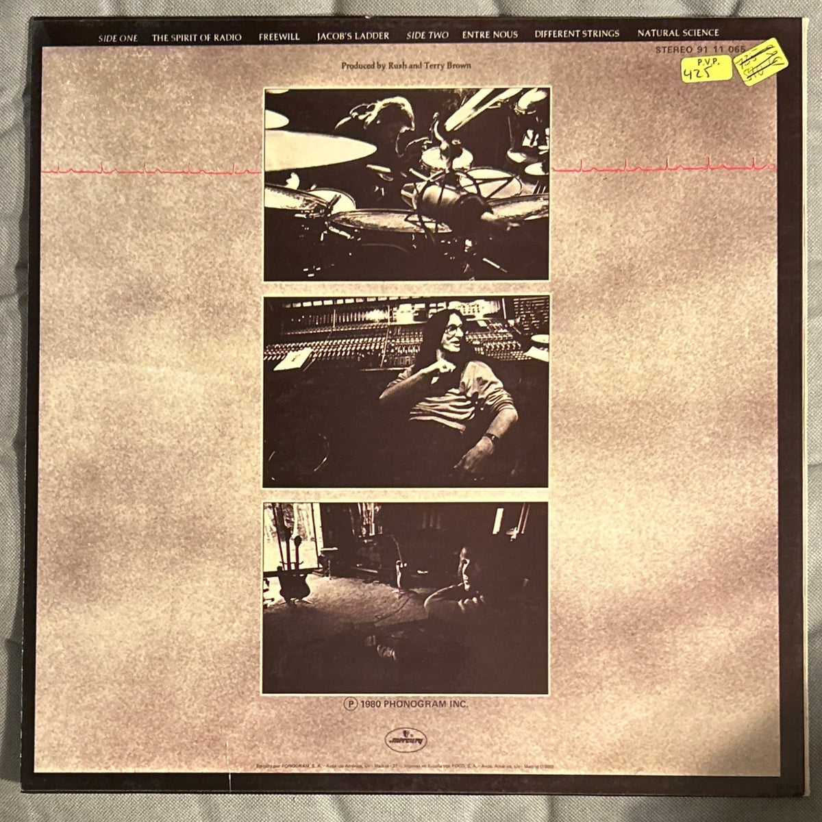 LP Rush – Permanent Waves 2ª Mano - DISCOS NAKASHA