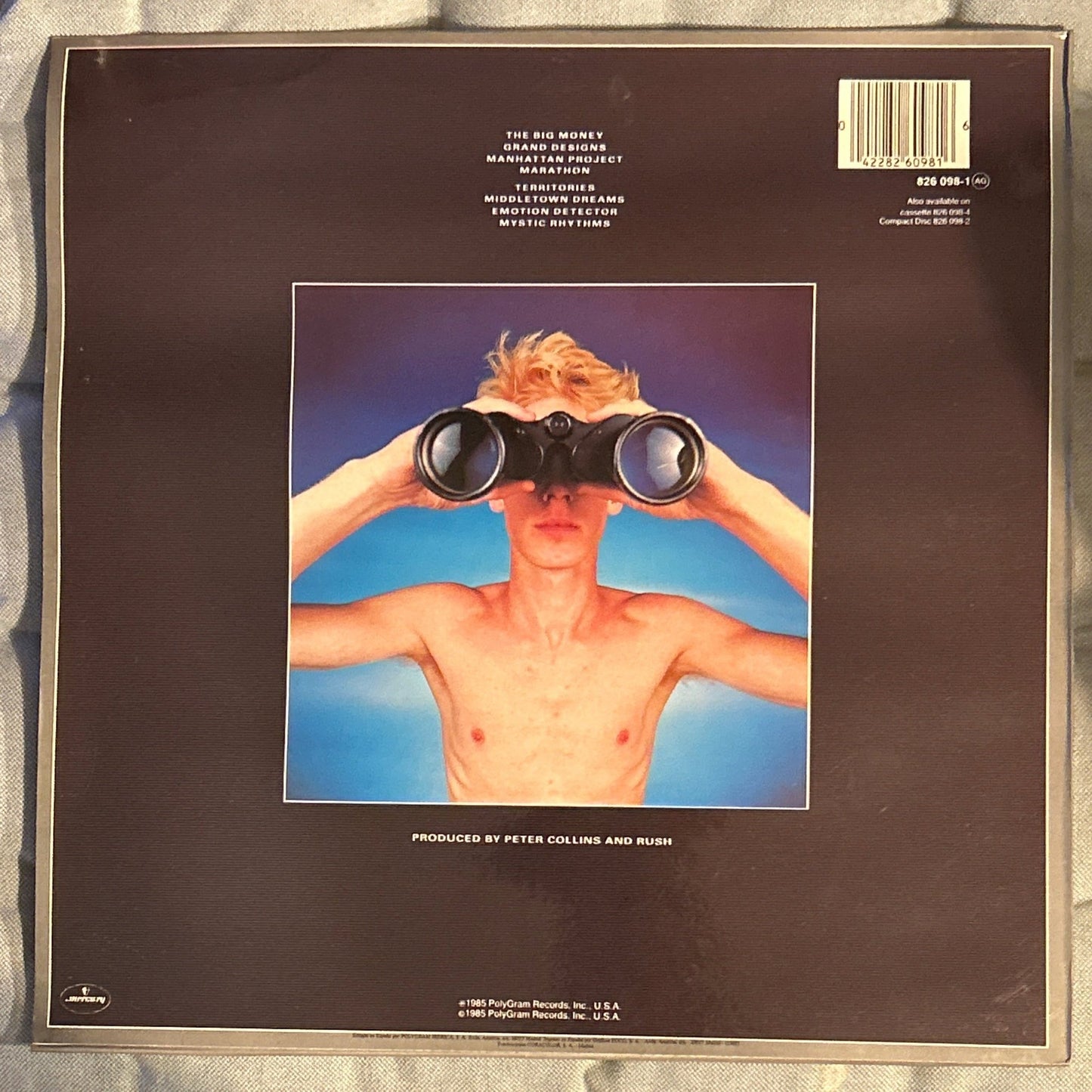 LP Rush ‎– Power Windows 2ª Mano - DISCOS NAKASHA