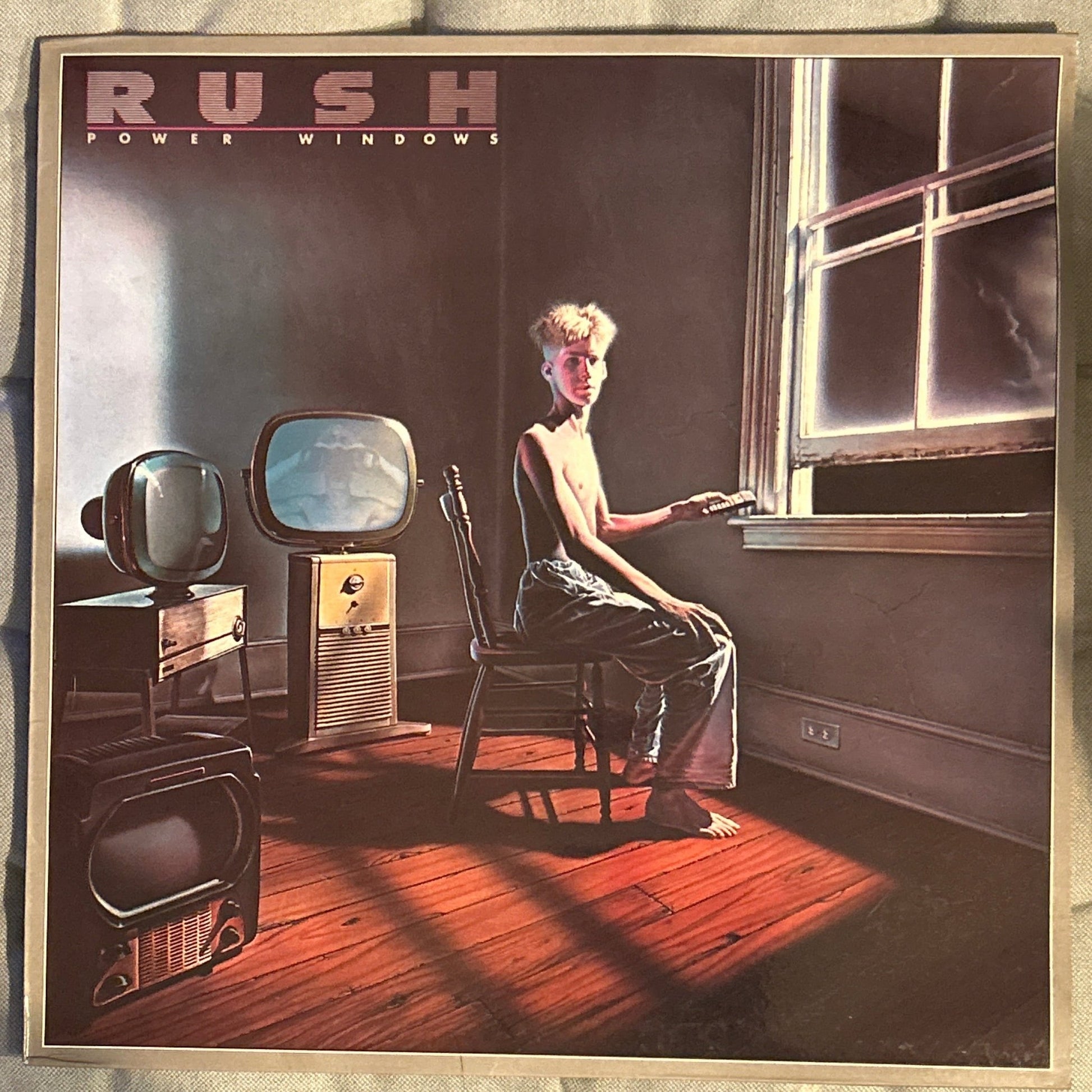 LP Rush ‎– Power Windows 2ª Mano - DISCOS NAKASHA