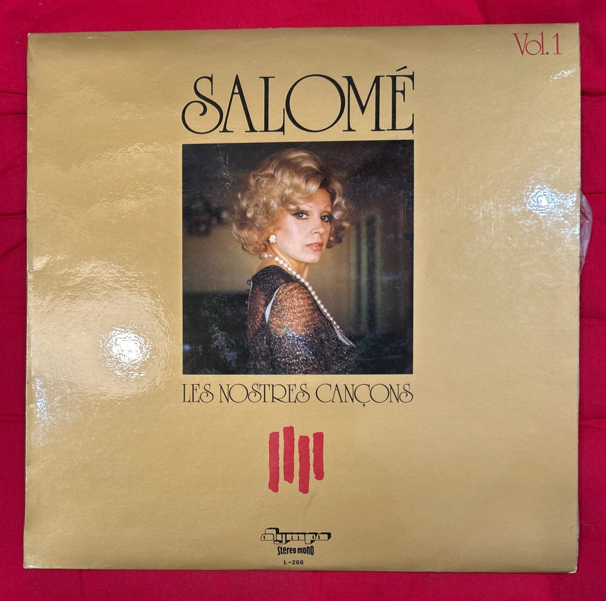 LP Salome – Les Nostres Cançons Vol. 1 2ª Mano - DISCOS NAKASHA