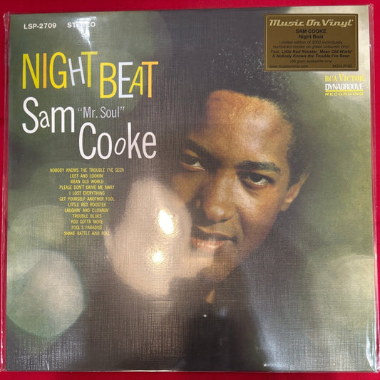 LP Sam Cooke – Night Beat Nuevo precintado - DISCOS NAKASHA