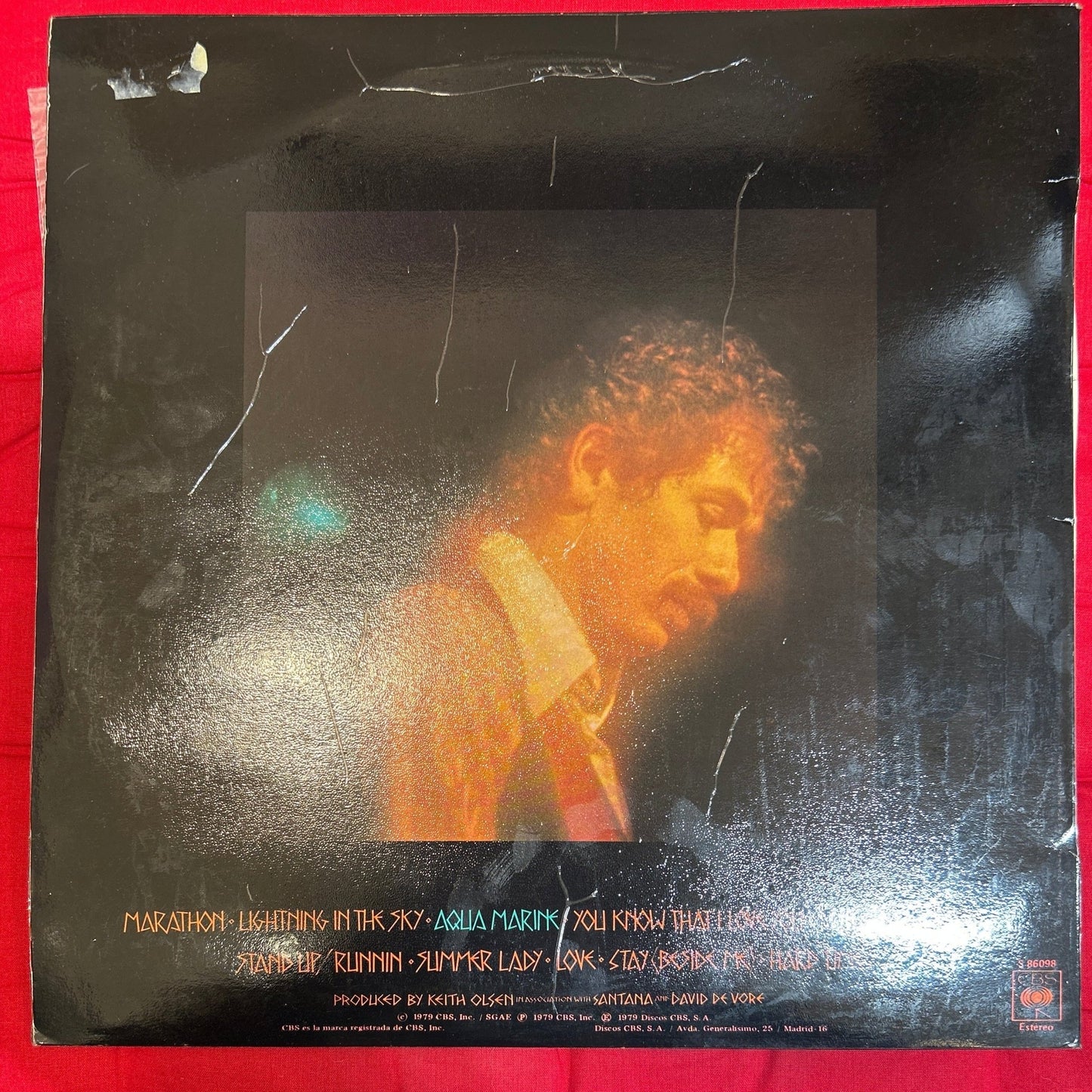 LP Santana ‎– Marathon 2ª Mano (Producto exclusivo recogida en tienda) - DISCOS NAKASHA