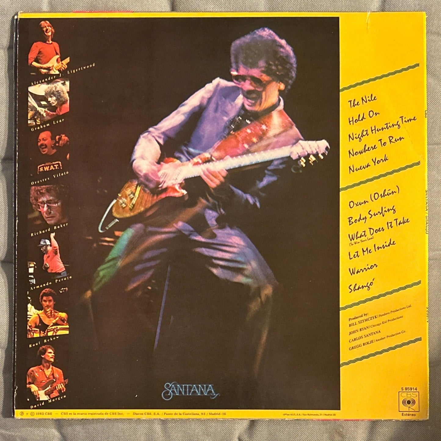 LP Santana ‎– Shango 2ª Mano - DISCOS NAKASHA