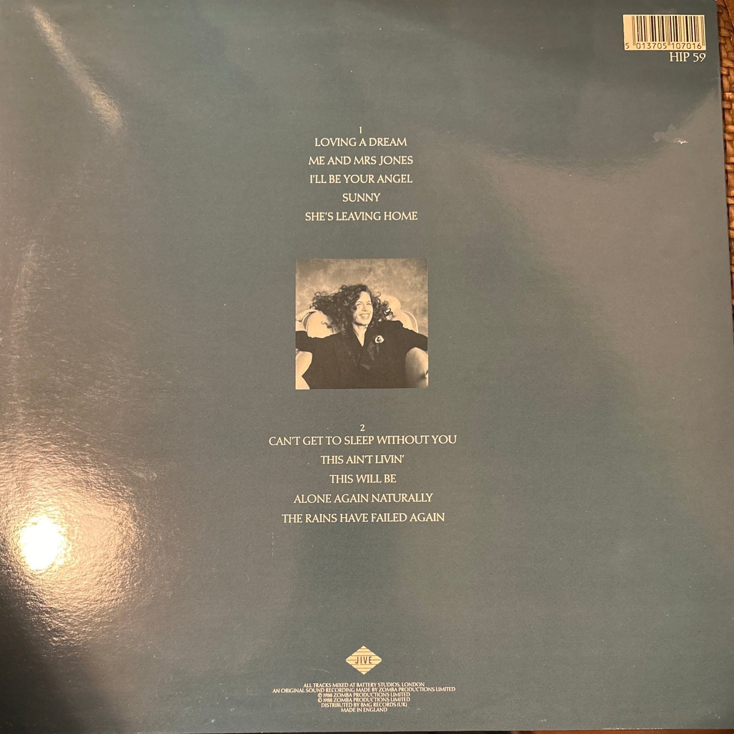 LP Sarah Jane Morris ‎– Sarah Jane Morris 2ª Mano - DISCOS NAKASHA