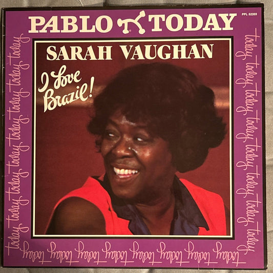 LP Sarah Vaughan ‎– I Love Brazil! 2ª Mano - DISCOS NAKASHA