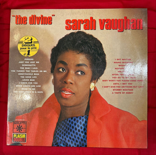 LP Sarah Vaughan ‎– The Divine 2ª Mano - DISCOS NAKASHA