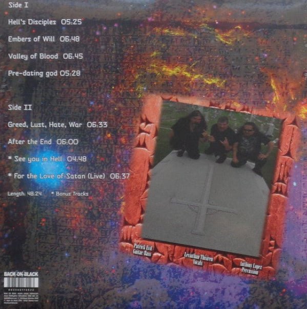 LP Satan's Host ‎– Pre - dating God Part 1 Nuevo precintado - DISCOS NAKASHA