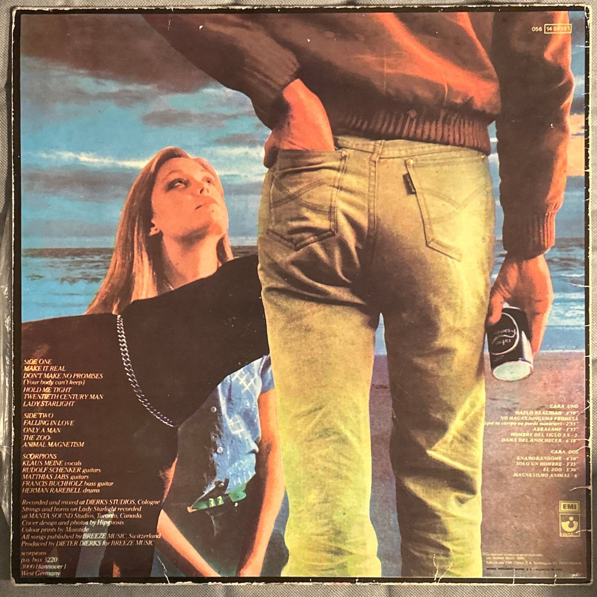 LP Scorpions – Animal Magnetism = Magnetismo Animal 2ª Mano - DISCOS NAKASHA