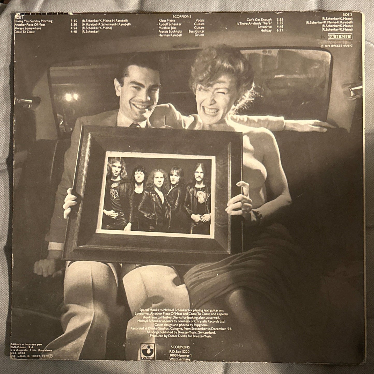 LP Scorpions ‎– Lovedrive 2ª Mano - DISCOS NAKASHA