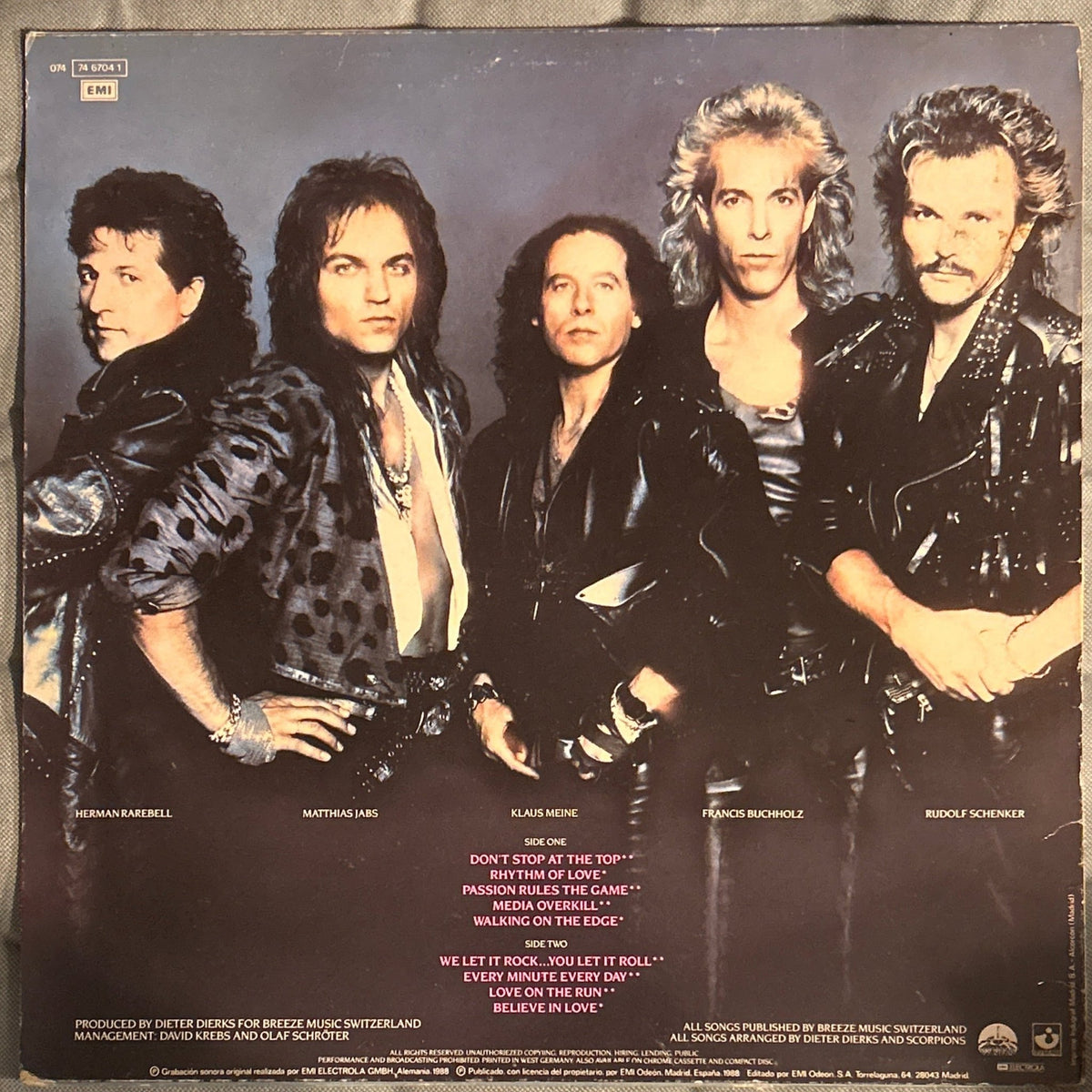 LP Scorpions ‎– Savage Amusement 2ª Mano - DISCOS NAKASHA