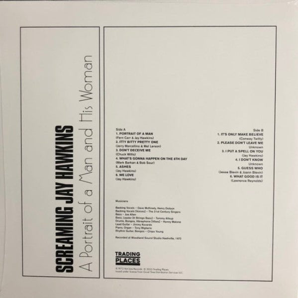 LP Screamin' Jay Hawkins – A Portrait Of A Man And His Woman Nuevo precintado - DISCOS NAKASHA