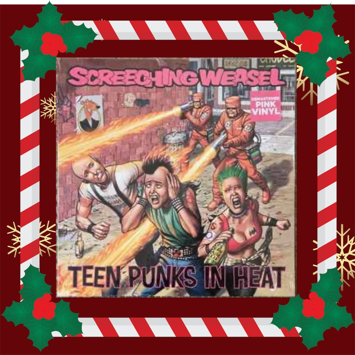 LP Screeching Weasel - Teen punks in heat - Nuevo precintado - DISCOS NAKASHA