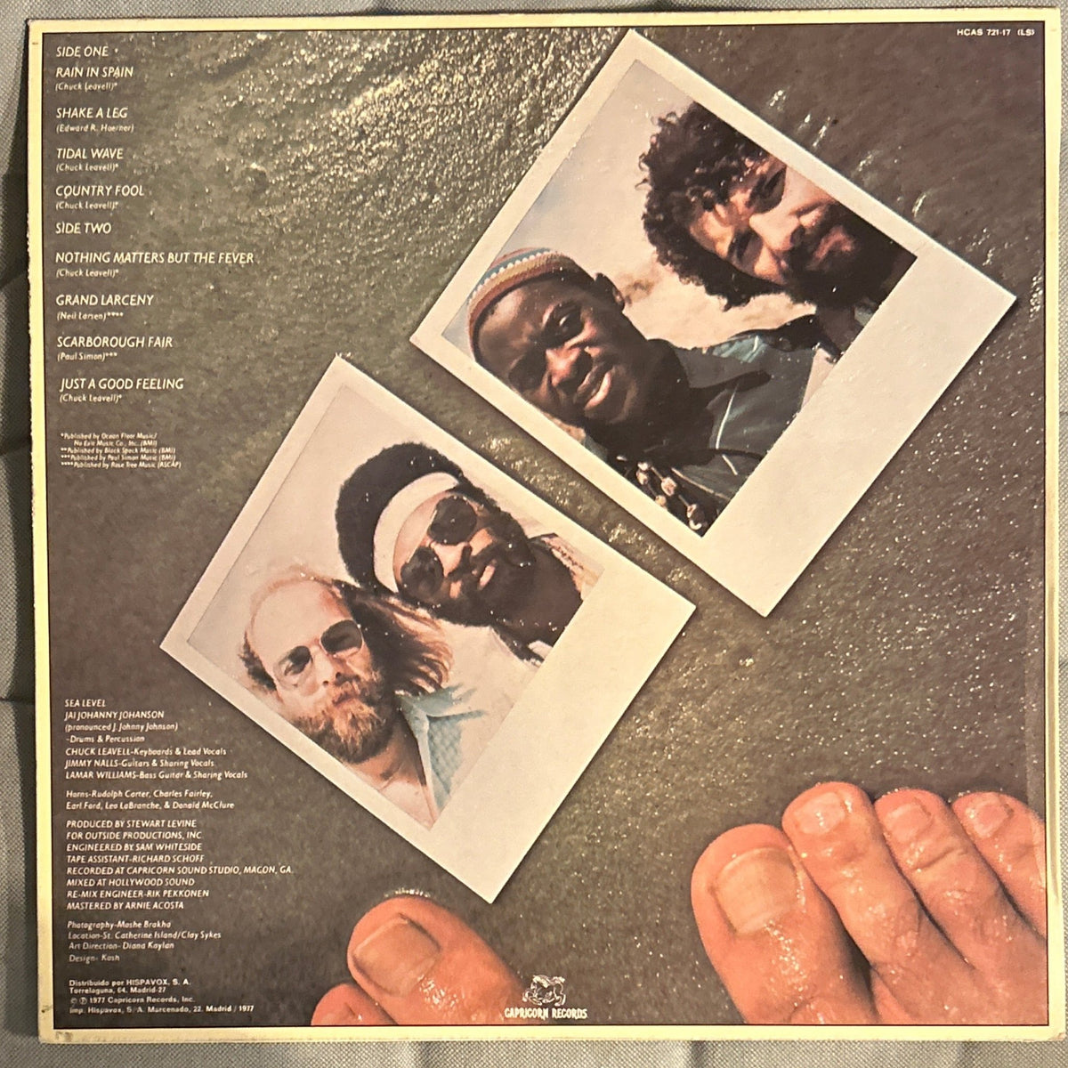 LP Sea Level ‎– Sea Level 2ª Mano - DISCOS NAKASHA