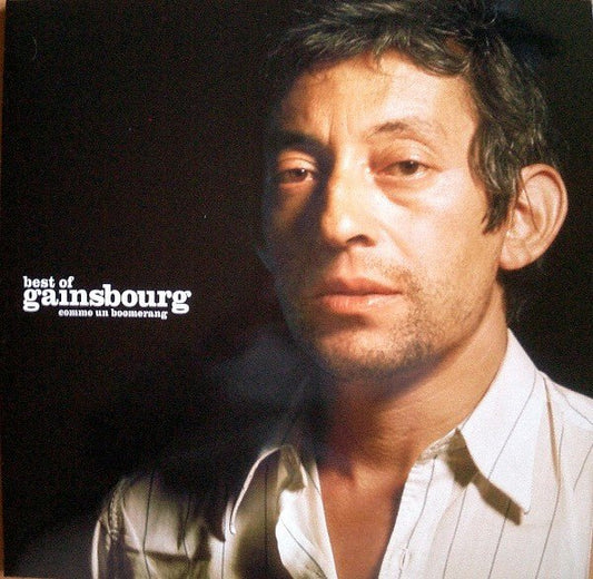 LP Serge Gainsbourg ‎– Best Of - Gainsbourg - Comme Un Boomerang Nuevo precintado - DISCOS NAKASHA