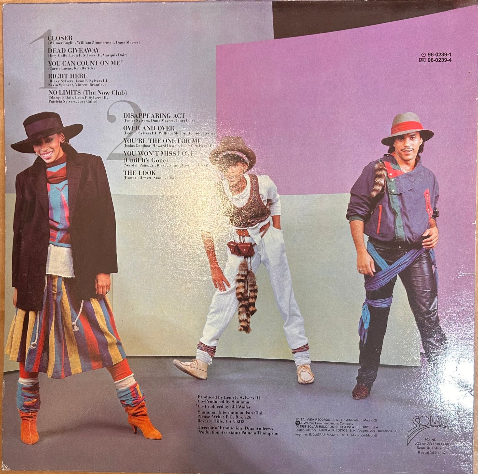 LP Shalamar ‎– The Look 2ª Mano - DISCOS NAKASHA
