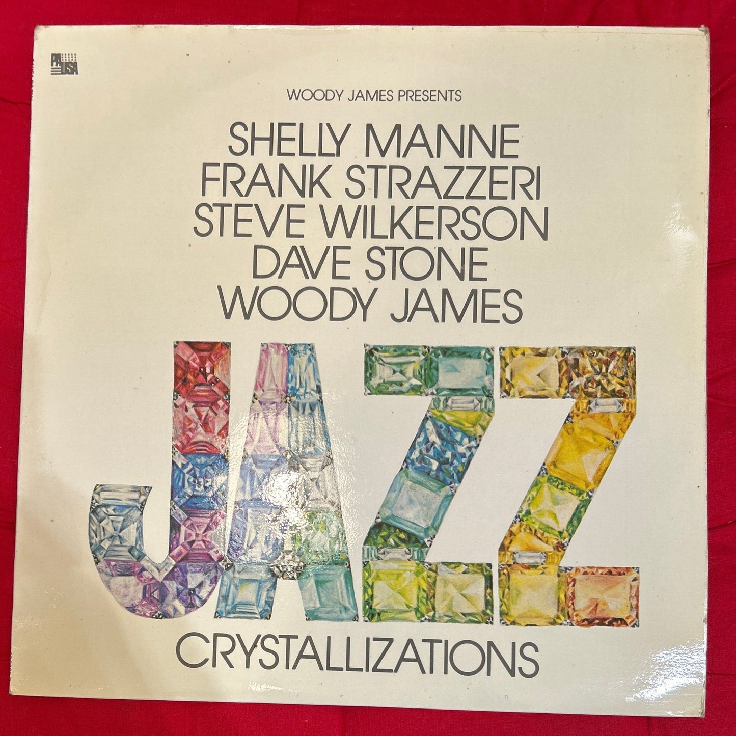 LP Shelly Manne, Frank Strazzeri, Steve Wilkerson, Dave Stone , Woody James ‎– Woody James Presents Jazz Crystallizations 2ª Mano - DISCOS NAKASHA