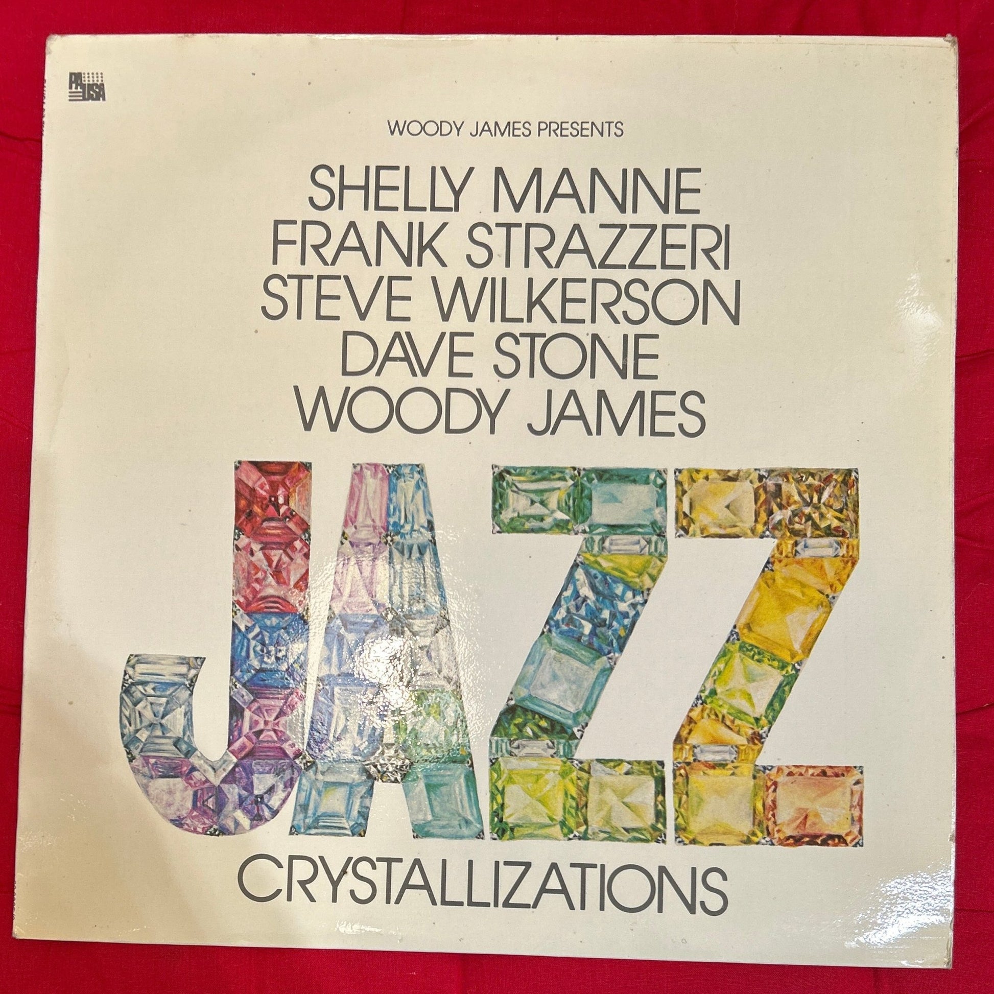 LP Shelly Manne, Frank Strazzeri, Steve Wilkerson, Dave Stone , Woody James ‎– Woody James Presents Jazz Crystallizations 2ª Mano - DISCOS NAKASHA