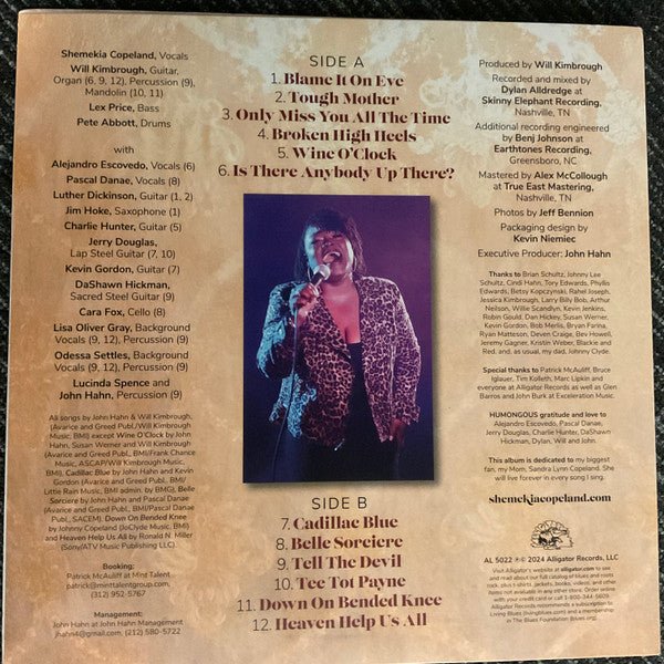 LP Shemekia Copeland ‎– Blame It On Eve USA import Nuevo precintado - DISCOS NAKASHA
