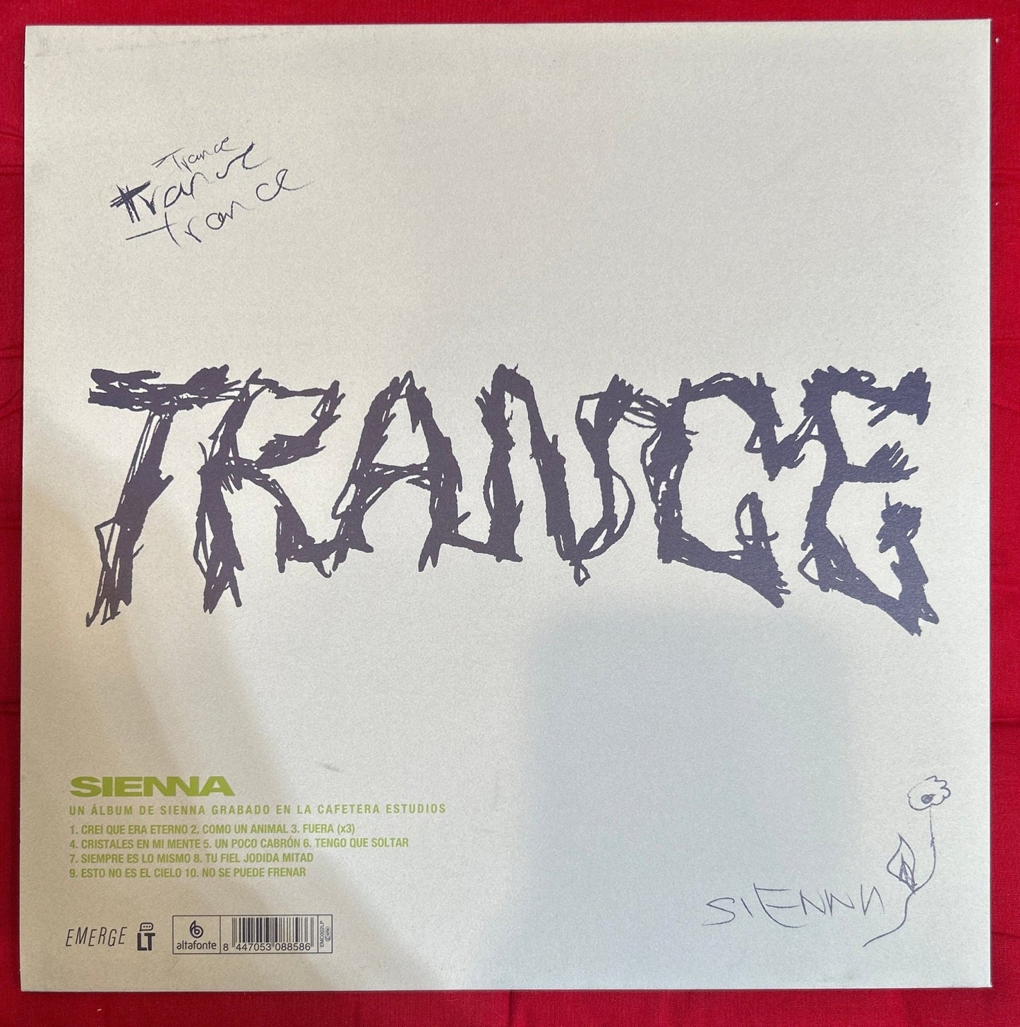 LP Sienna ‎– Trance 2ª Mano - DISCOS NAKASHA