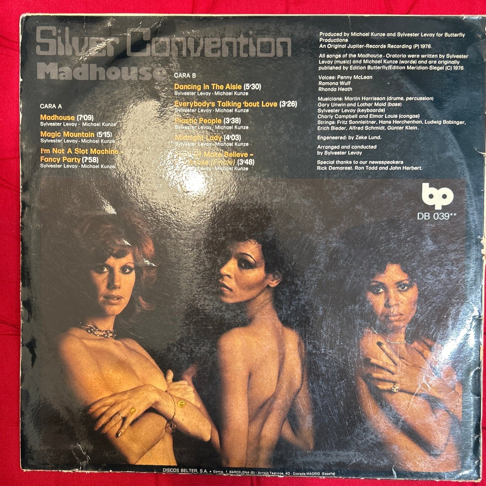 LP Silver Convention ‎– Madhouse 2ª Mano ( Producto exclusivo recogida en tienda) - DISCOS NAKASHA