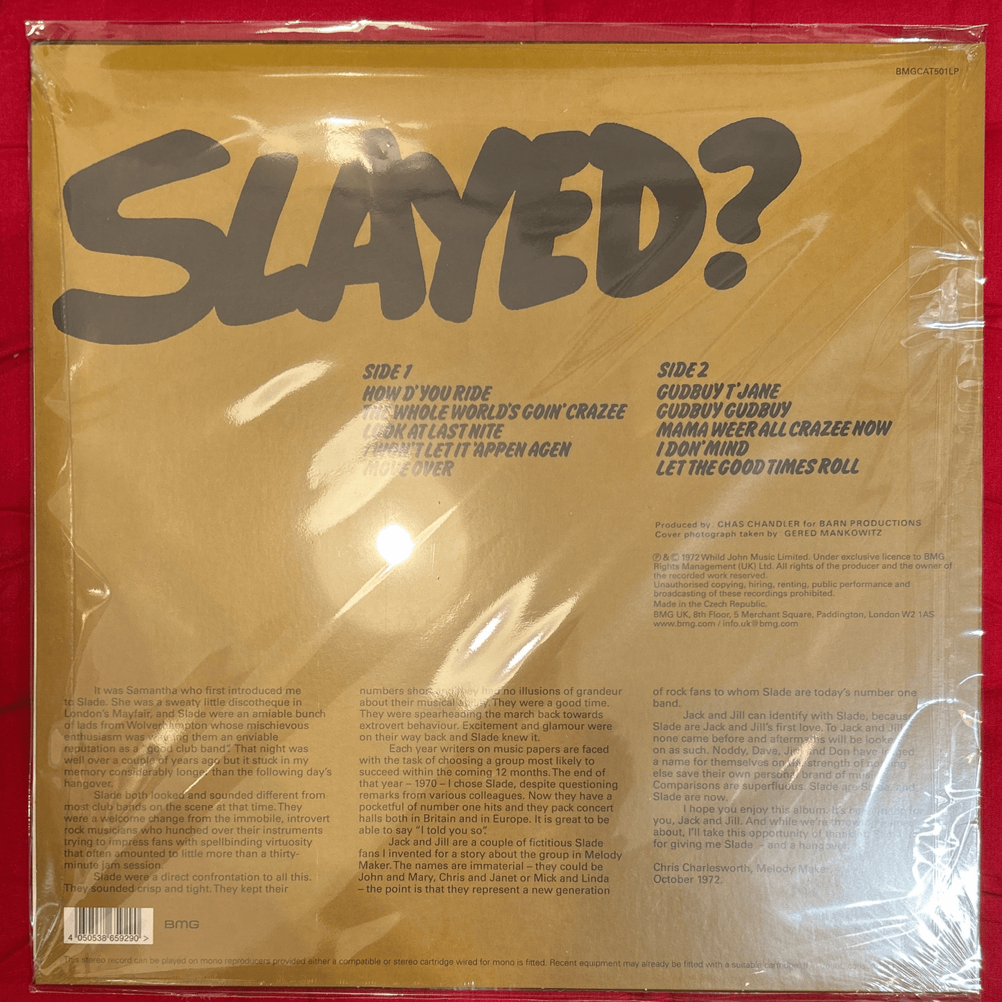 LP Slade ‎– Slayed? Nuevo precintado - DISCOS NAKASHA