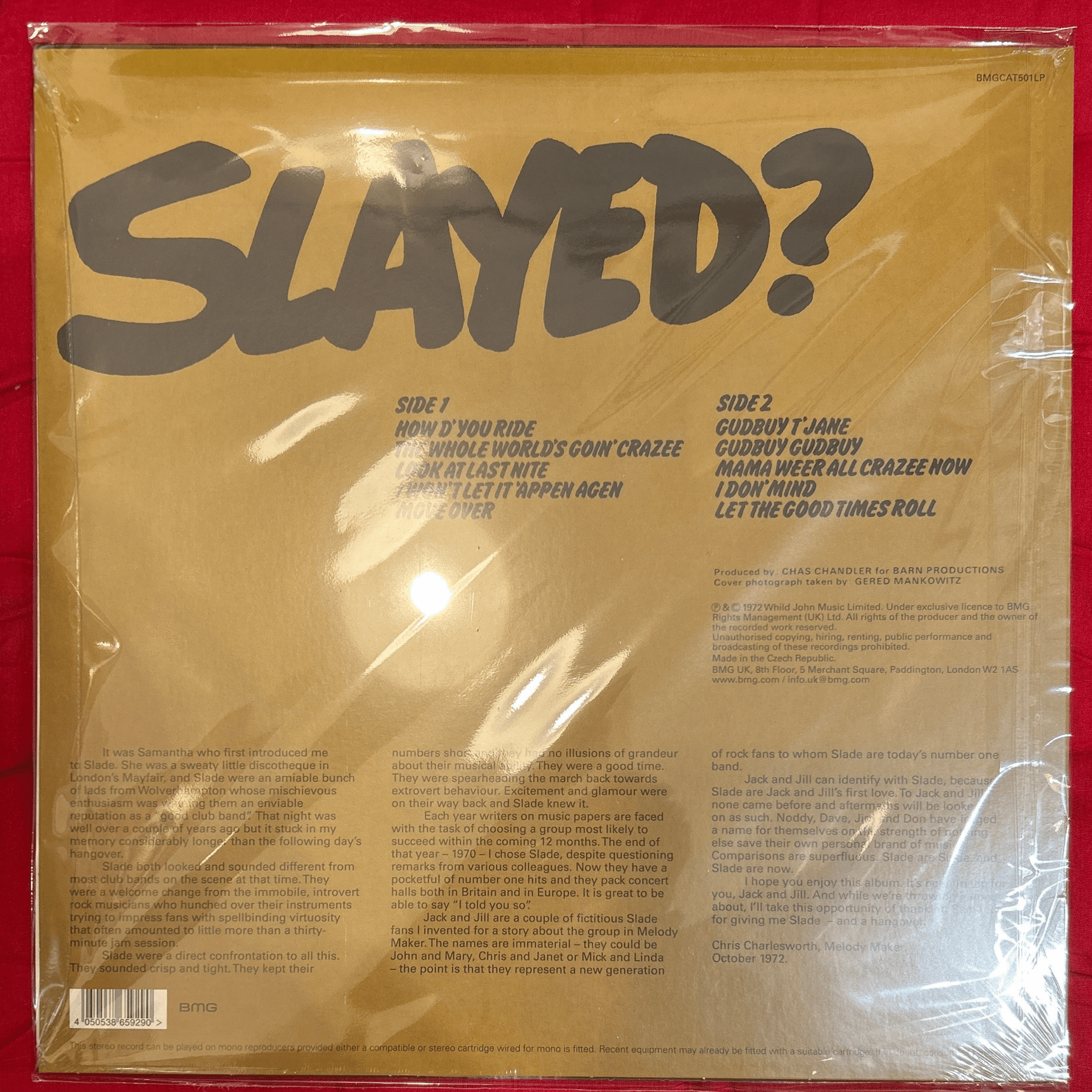 LP Slade ‎– Slayed? Nuevo precintado - DISCOS NAKASHA