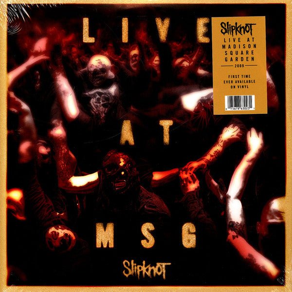 LP Slipknot – Live At MSG Nuevo precintado - DISCOS NAKASHA