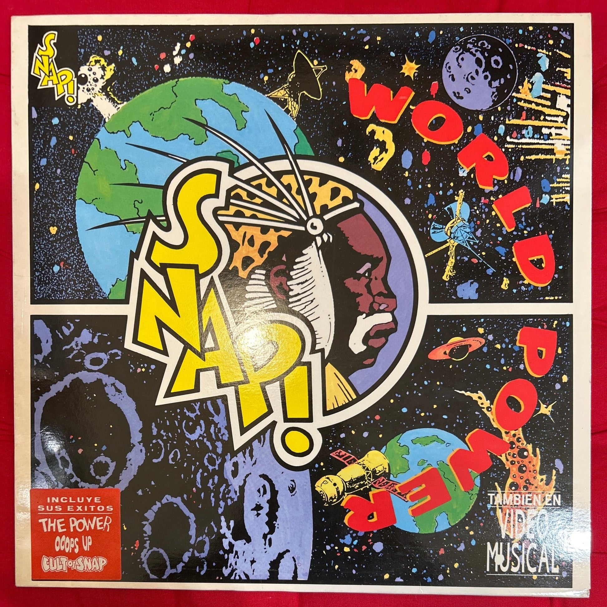 LP Snap! ‎– World Power 2ª Mano - DISCOS NAKASHA