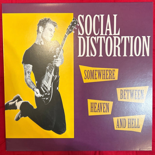 LP Social Distortion ‎– Somewhere Between Heaven And Hell 2ª Mano - DISCOS NAKASHA