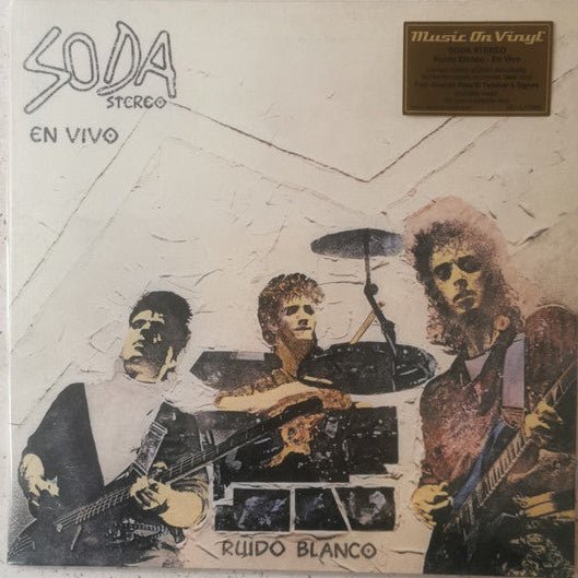 LP Soda Stereo ‎– Ruido Blanco (En Vivo) Nuevo precintado - DISCOS NAKASHA