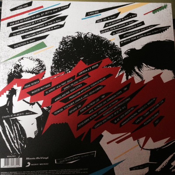LP Soda Stereo ‎– Soda Stereo Nuevo precintado - DISCOS NAKASHA