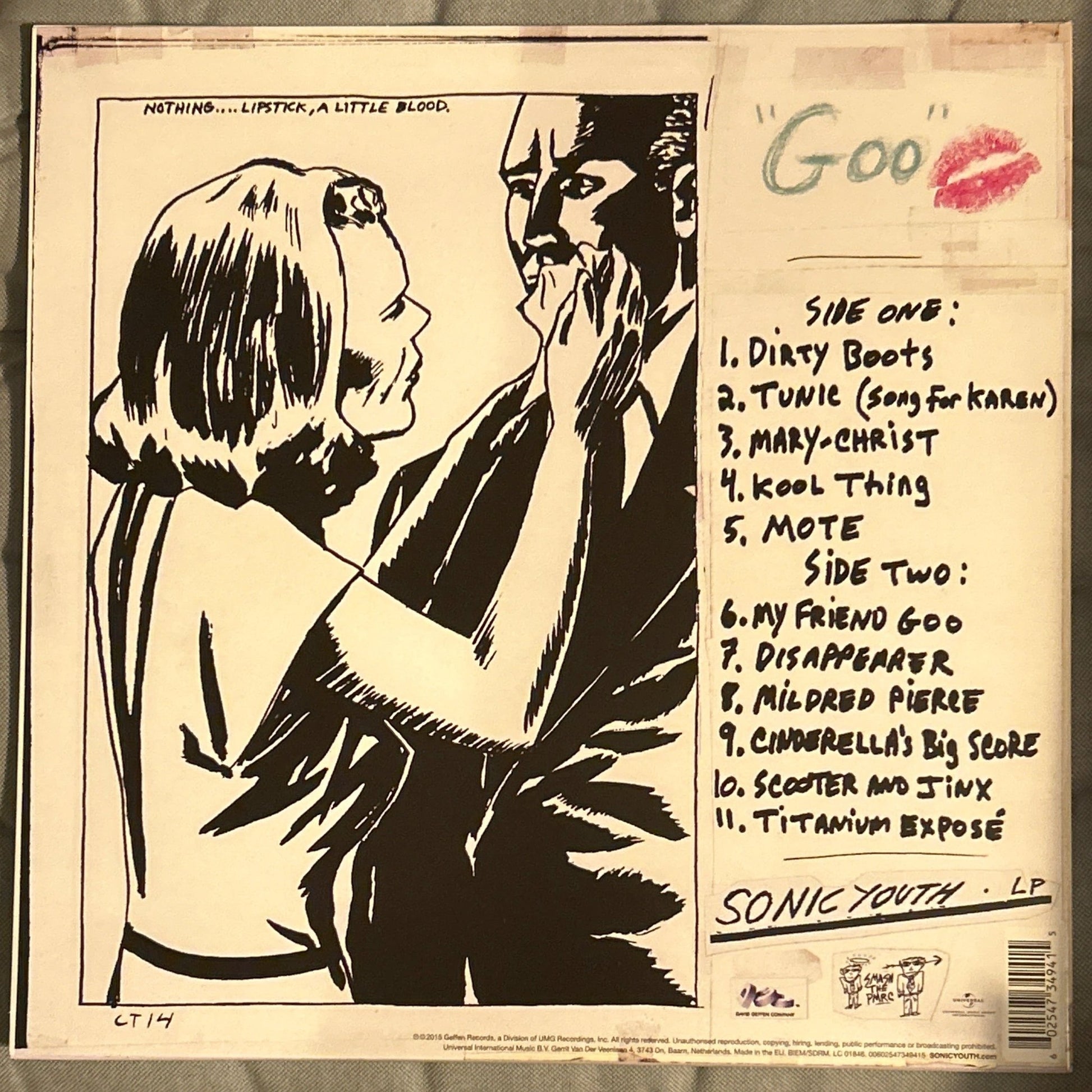 LP Sonic Youth ‎– Goo 2ª Mano - DISCOS NAKASHA