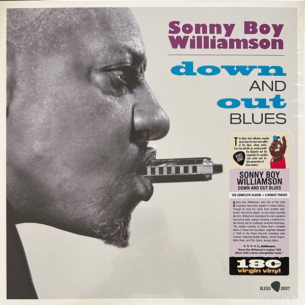LP Sonny Boy Williamson – Down And Out Blues Nuevo precintado - DISCOS NAKASHA