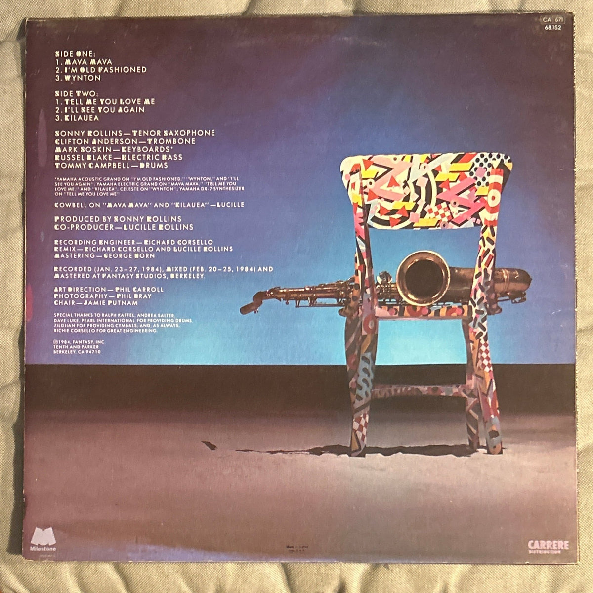 LP Sonny Rollins ‎– Sunny Days Starry Nights 2ª Mano - DISCOS NAKASHA