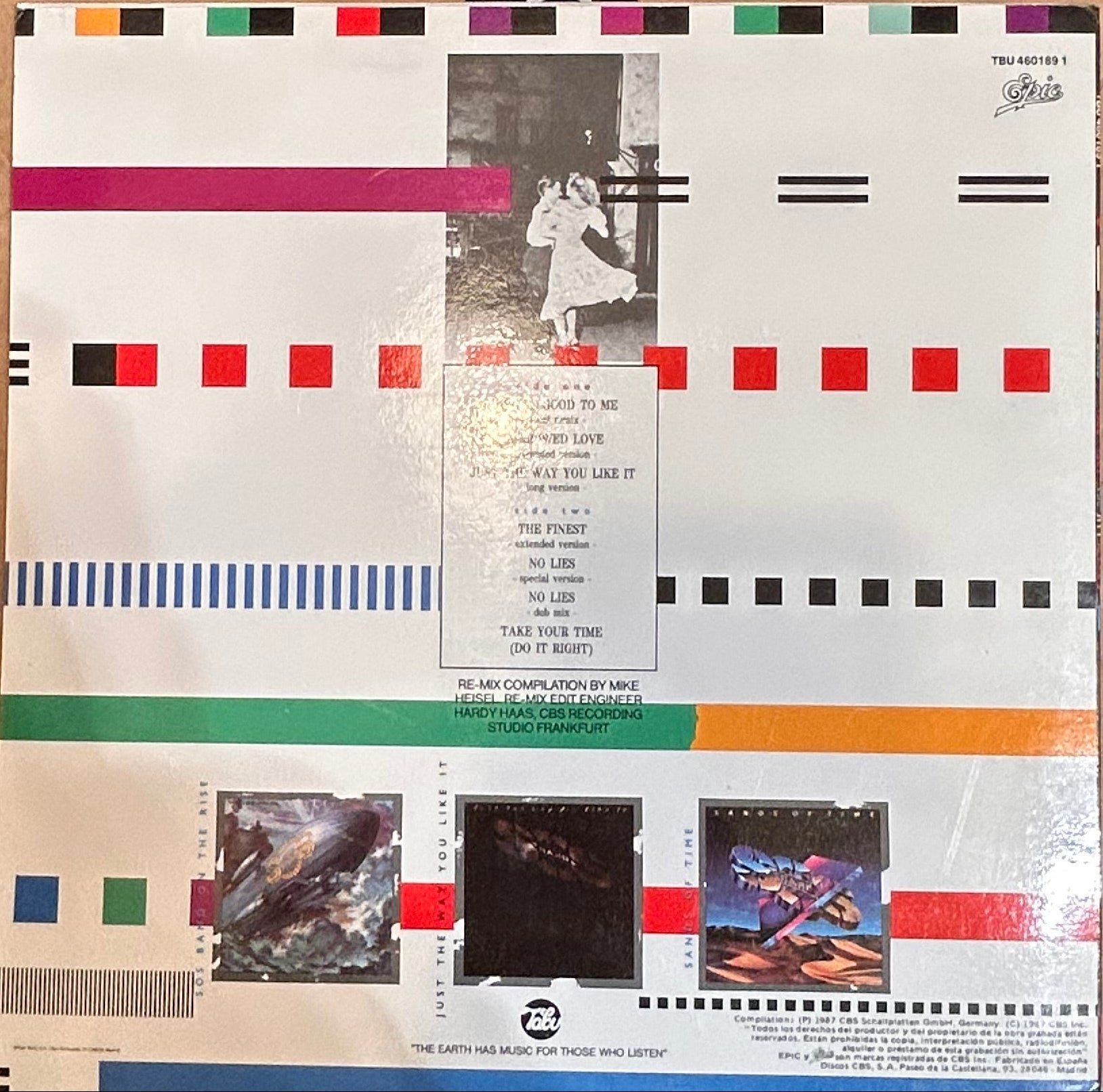 LP SOS Band ‎– The SOS Band 1980 - 1987: The Hit Mixes 2ª Mano - DISCOS NAKASHA
