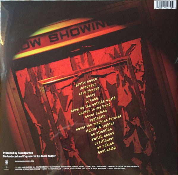LP Soundgarden – Down On The Upside Nuevo precintado - DISCOS NAKASHA