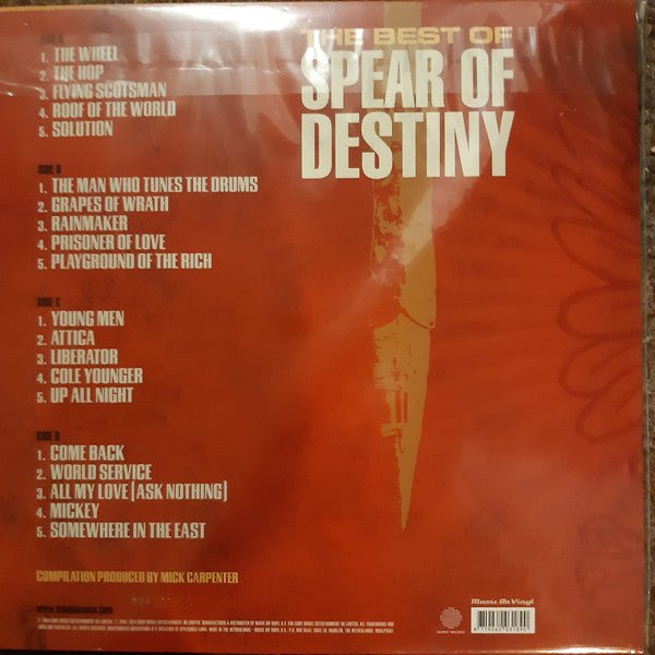 LP Spear Of Destiny – The Best Of Spear Of Destiny Nuevo precintado - DISCOS NAKASHA