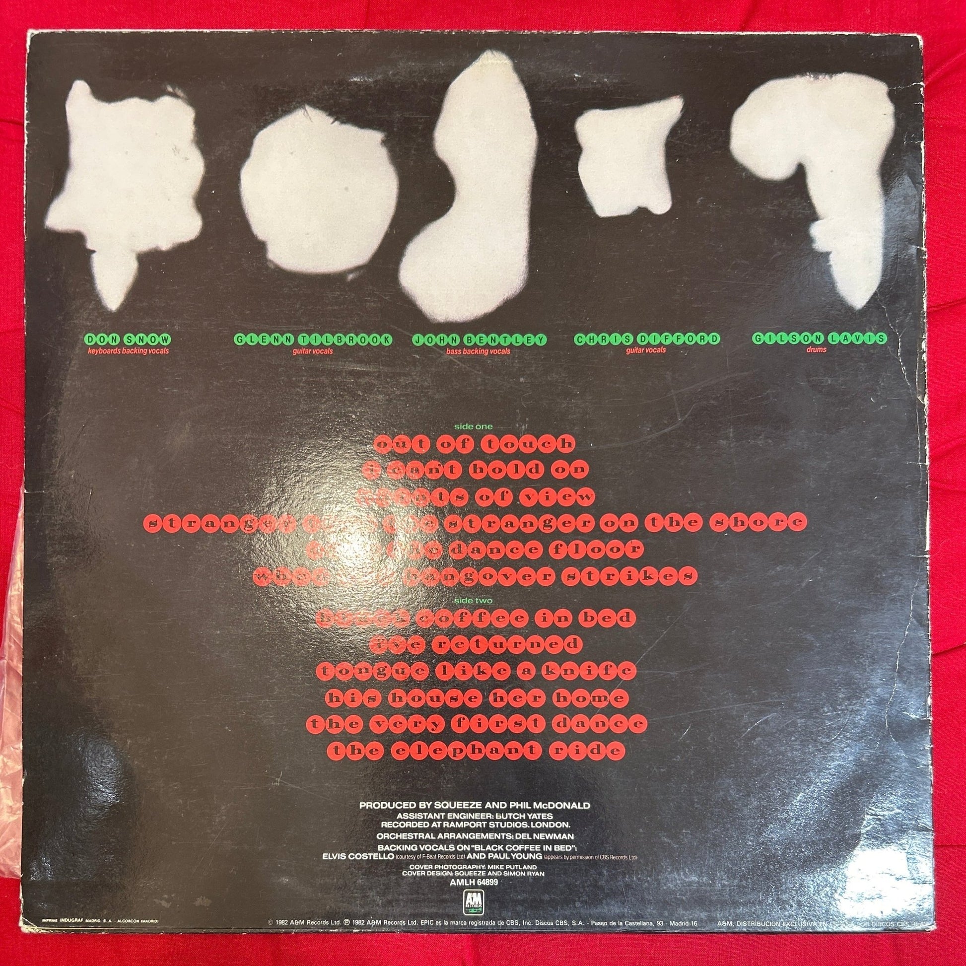 LP Squeeze ‎– Sweets From A Stranger 2ª Mano - DISCOS NAKASHA