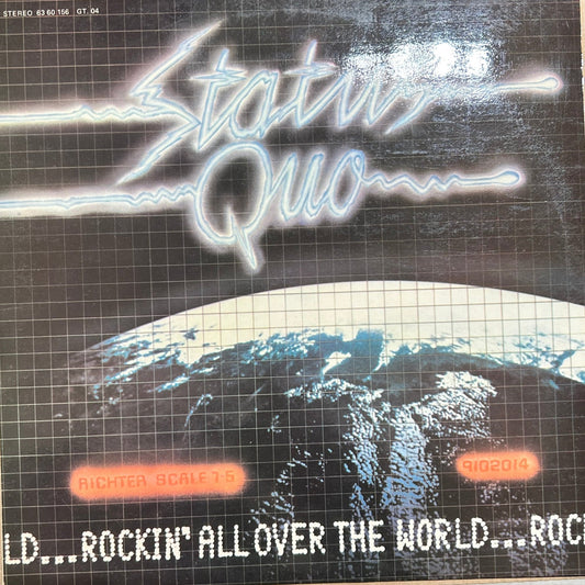 LP Status Quo – Rockin' All Over The World 2ª Mano - DISCOS NAKASHA