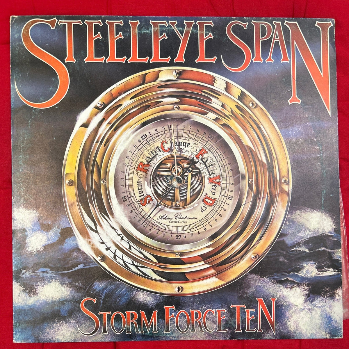 LP Steeleye Span ‎– Storm Force Ten 2ª Mano - DISCOS NAKASHA